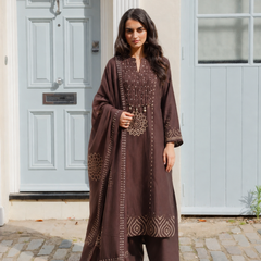 Bandhani Print Cotton Suit Set