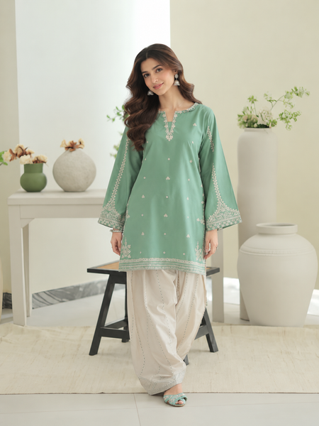 English Green Farshi Set
