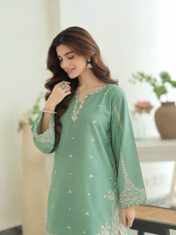 English Green Farshi Set