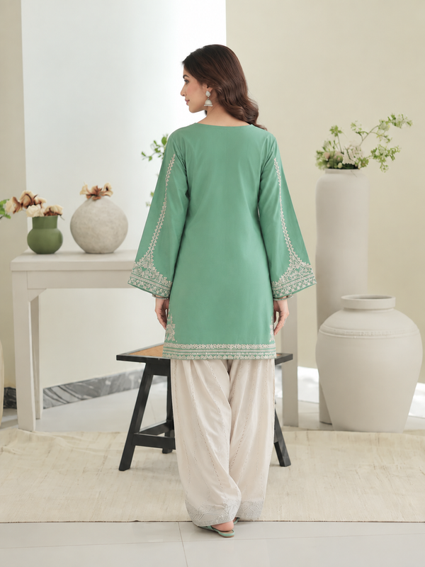 English Green Farshi Set