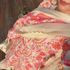 Layaqat Pakistani Lawn Printed Kurta Set with Trouser & Dupatta