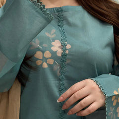 Muslin Cherry Farshi Salwar Set