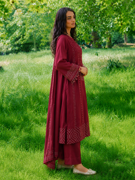 Bandhani Print Cotton Suit Set